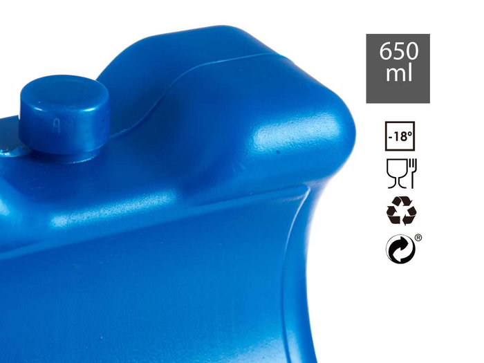 LEKNES Accumulateur de froid botes 650ml, Bleu