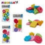 Pincello Lot d'éponges pour loisirs créatifs assorties 2 x 28 x 14 cm (Set de 36)