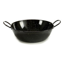 LA DEHESA Poêle à paella émaillée avec anses 45 cm
