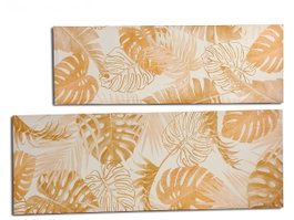 GIFTDECOR Lienzo 45X135 Hoja Natural Surtido 2