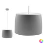 GIFTDECOR Lampe ronde noire avec écran acrylique