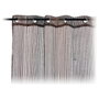 GIFTDECOR Rideau Marron 140x260cm avec 6 Œillets Brilliants