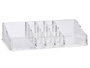 Berilo Organisateur 11 grands compartiments latéraux transparent 22x5x9 cm Plastique (Set de 12)