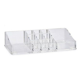 BERILO Organisateur 11 compartiments latéraux grands transparent