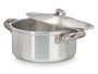 Kinvara Casserole Aluminium 16 cm 1,5 L Argentée (Set de 10)