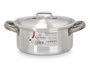Kinvara Casserole Aluminium 16 cm 1,5 L Argentée (Set de 10)