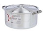 KINVARA Cacerola en aluminium 10 L, Plata