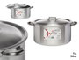 KINVARA Cacerola en Aluminium 15 L Plata