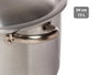 KINVARA Cacerola en Aluminium 15 L Plata