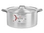 Kinvara Casserole en Aluminium 36 cm 18 L Argentée (Set de 3)