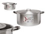 KINVARA Cacerola en aluminium 40 cm, 25 L, Plata
