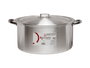 KINVARA Cacerola en aluminium 40 cm, 25 L, Plata