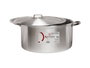 KINVARA Cacerola en aluminium 40 cm, 25 L, Plata