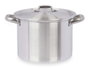 Kinvara Olla en Aluminium 18 cm 3 L – Capacité 3000 ml, Compatible Gaz Four Lave-vaisselle (Set de 6)