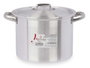 Kinvara Olla en Aluminium 18 cm 3 L – Capacité 3000 ml, Compatible Gaz Four Lave-vaisselle (Set de 6)