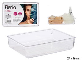 BERILO Bandeja Organizadora Multiusos 24x15,8cm