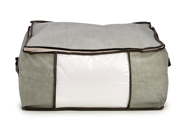 KIPIT Boîte de rangement vêtements Gris 45x45x20cm
