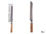 KINVARA Couteau à scie manche bois Plata-Marron