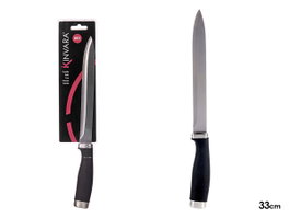KINVARA Couteau Moyen Acier Inox Plata-Negro