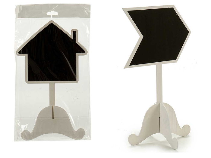 Pincello Ardoise Pied Forme Flèche Maison Assortie 13,5 x 25 x 15 cm (Set de 48) Pincello Ardoise Pied Forme Flèche Maison Assortie 13,5 x 25 x 15 cm (Set de 48)