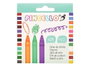 Pincello Lot de 24 crayons de cire synthétique, couleurs assorties, 10x11x1.5 cm (Set de 72)