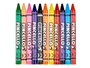 Pincello Lot de 24 crayons de cire synthétique, couleurs assorties, 10x11x1.5 cm (Set de 72)