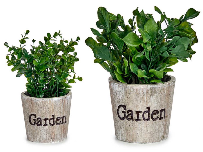 Ibergarden Pot de fleurs Garden Planta Vert assortis modèle 16 x 22 x 16 cm plastique (Set de 12) Ibergarden Pot de fleurs Garden Planta Vert assortis modèle 16 x 22 x 16 cm plastique (Set de 12)