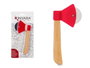 Kinvara Coupe-pizza en bambou en forme de hache 14x29x2cm (Set de 36)