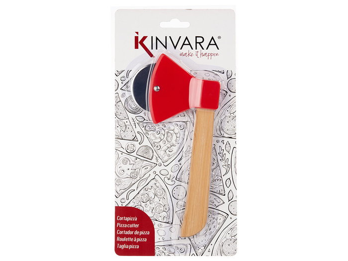 Kinvara Coupe-pizza en bambou en forme de hache 14x29x2cm (Set de 36) Kinvara Coupe-pizza en bambou en forme de hache 14x29x2cm (Set de 36)