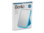 BERILO Lot de 36 petits miroirs en plastique assortis de 3 couleurs