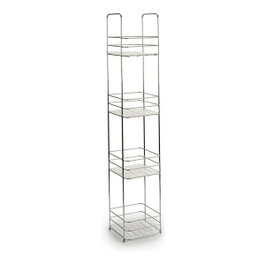Berilo Étagère métal carrée 4 niveaux