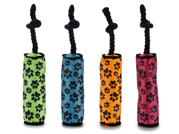Mascow Mordeur Forme Cylindrique en Peluche avec Foulard 7x7x43 cm Assorti (Set de 24) Mascow Mordeur Forme Cylindrique en Peluche avec Foulard 7x7x43 cm Assorti (Set de 24)