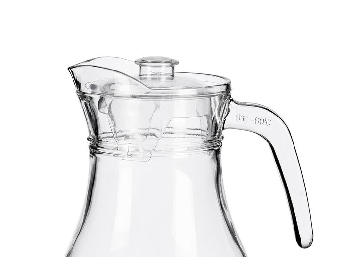 Vivalto Jarre en verre avec couvercle transparent 1,8 L 16x24x14 cm (Set de 8) Vivalto Jarre en verre avec couvercle transparent 1,8 L 16x24x14 cm (Set de 8)