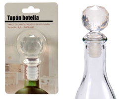 ARTE REGAL Bouchon de bouteille bola transparent, lot de 48