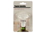 Arte Regal Bouchon de Bouteille Diamant Transparent 4,5 x 8,5 x 14,5 cm (Set de 48)