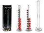 Kinvara Porte-capsules Double Inox 20 Capsules Café Petit Compatible Nespresso 10x37x9 cm (Set de 12)