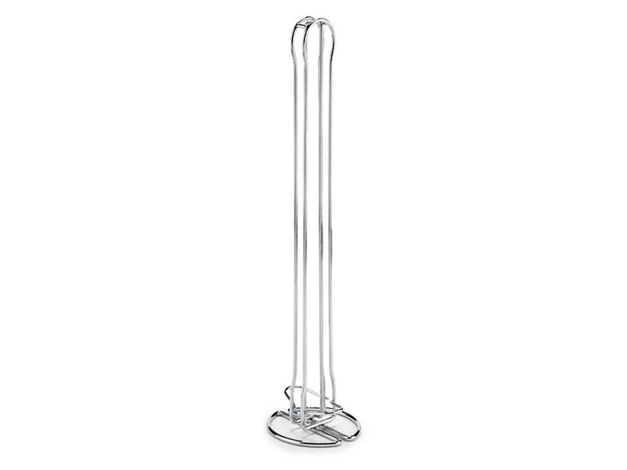 Kinvara Porte-capsules Double Inox 20 Capsules Café Petit Compatible Nespresso 10x37x9 cm (Set de 12)