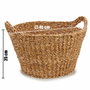GIFTDECOR CESTO ASA REDONDO GRD 18L Marron