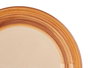 VESSIA Plat à dessert en grès CENEFA 3D Beige-Marron 19cm
