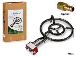 La Dehesa Brûleur à Paella Fer Noir Ø 40 cm