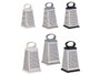 Kinvara Râpe Acier Rectangulaire 11,5 x 22,5 x 10 cm - Couleurs Assorties (Set de 24)