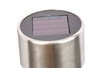 Ibergarden Balise Solaire Plastique Acier Inoxydable 4.5x22x4.5 cm Transparente Argent (Set de 36)