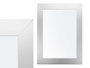 Giftdecor Miroir 38x48 cm Cadre Argent MDF et Verre (Set de 6)