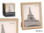 Giftdecor Porte-photo couleur or effet bois 20x25 cm avec cadre en plastique et verre (Set de 24)
