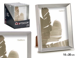 GIFTDECOR Cadre photo argenté 15x20cm (Lot de 24)