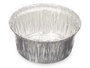 Kinvara Lot de 10 Moules à Flan Ronde en Aluminium 8x8x8 cm - Argenté (Set de 24)