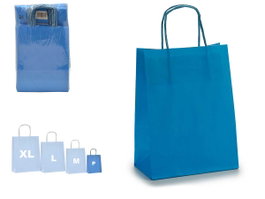 PINCELLO BOLSA PAPEL AZUL MINI - Bleu