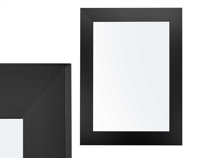 Giftdecor Miroir 38x48 cm Cadre Noir MDF et Verre (Set de 6) Giftdecor Miroir 38x48 cm Cadre Noir MDF et Verre (Set de 6)