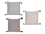 Giftdecor Coussin Rempli Couleurs Assorties 45x45 cm, Rembourrage Polyester, Coton (Set de 12)