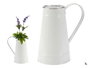 Ibergarden Jarre à lait blanc et argent 17 x 19,5 x 11,3 cm 1000 ml (Set de 24)